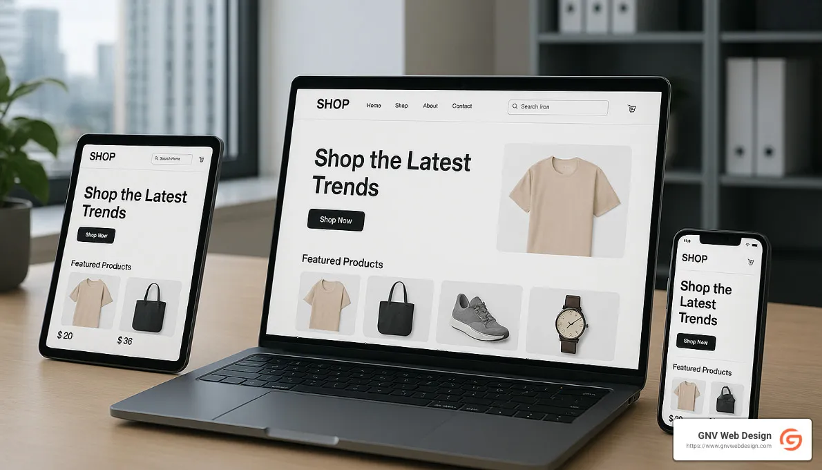 DotcomWeavers eCommerce project showcasing responsive design - best website developers in florida