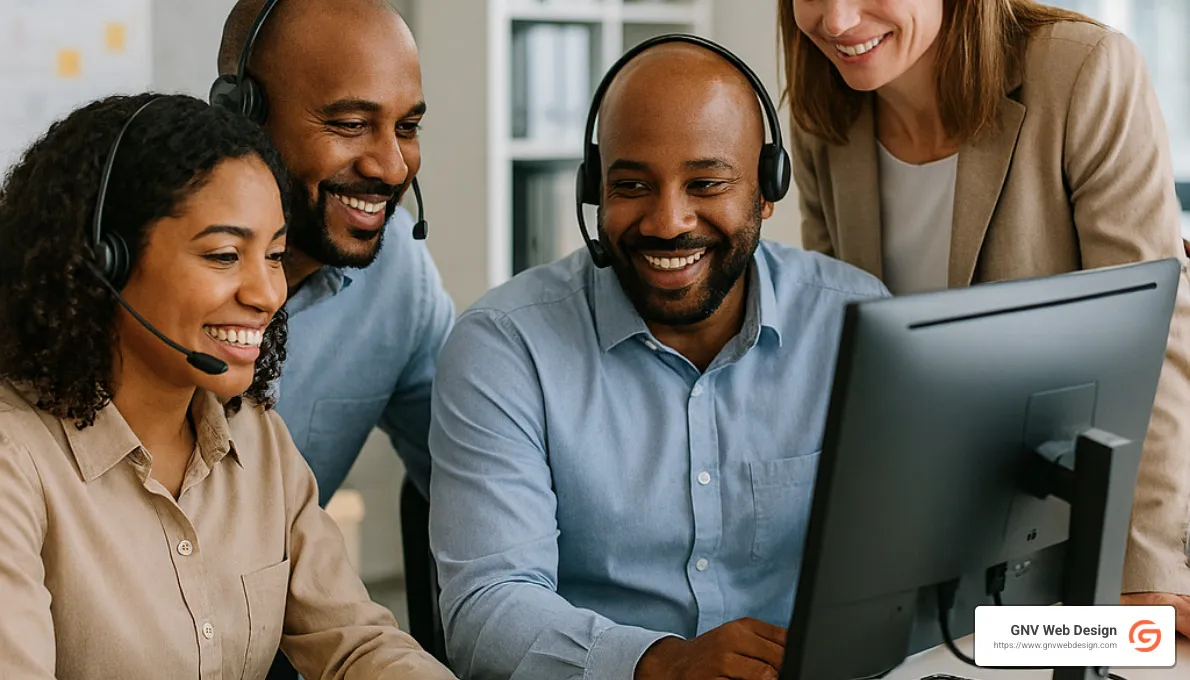 InMotion's support team - 24/7 web hosting support