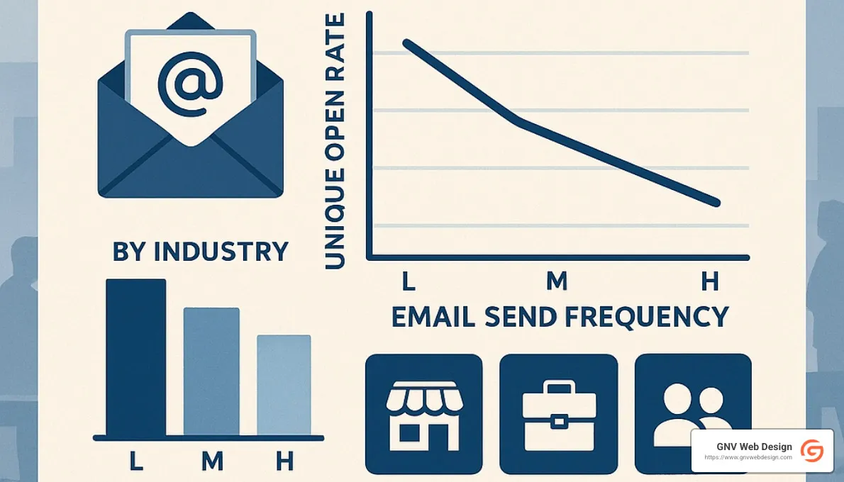 Email marketing frequency and engagement chart - Email marketing Jacksonville