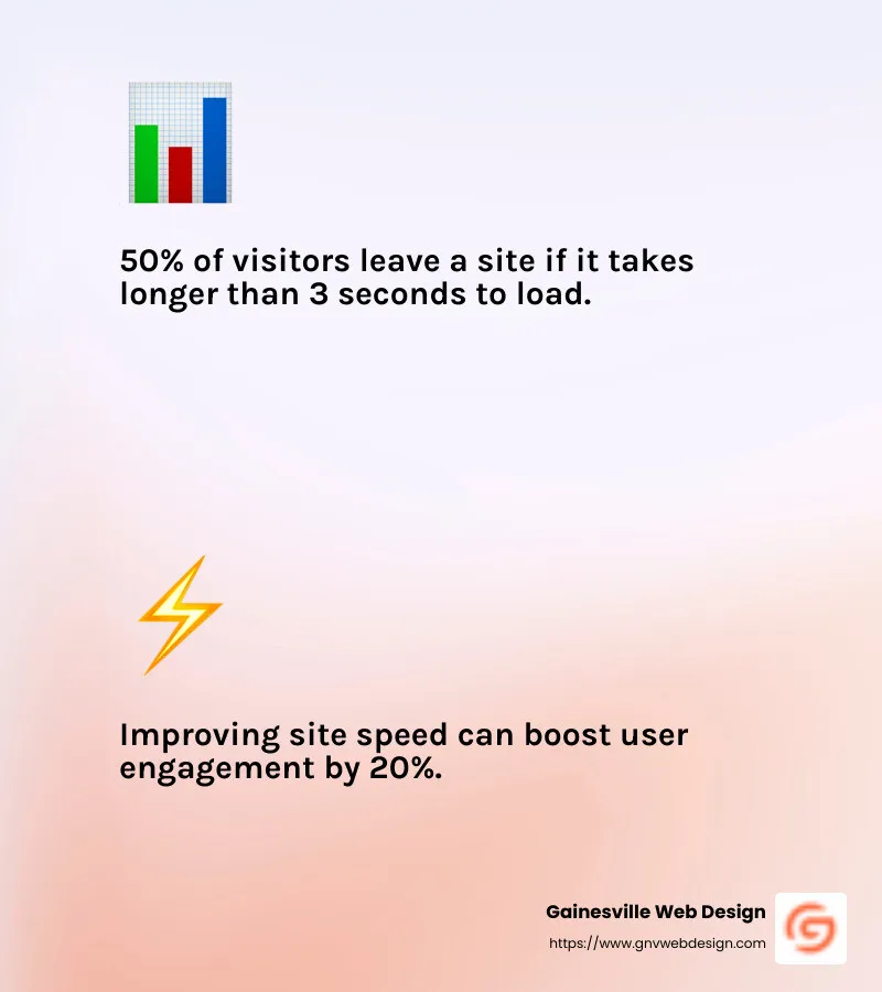 Site performance matters - how to integrate google analytics in wordpress infographic 2_facts_emoji_light-gradient