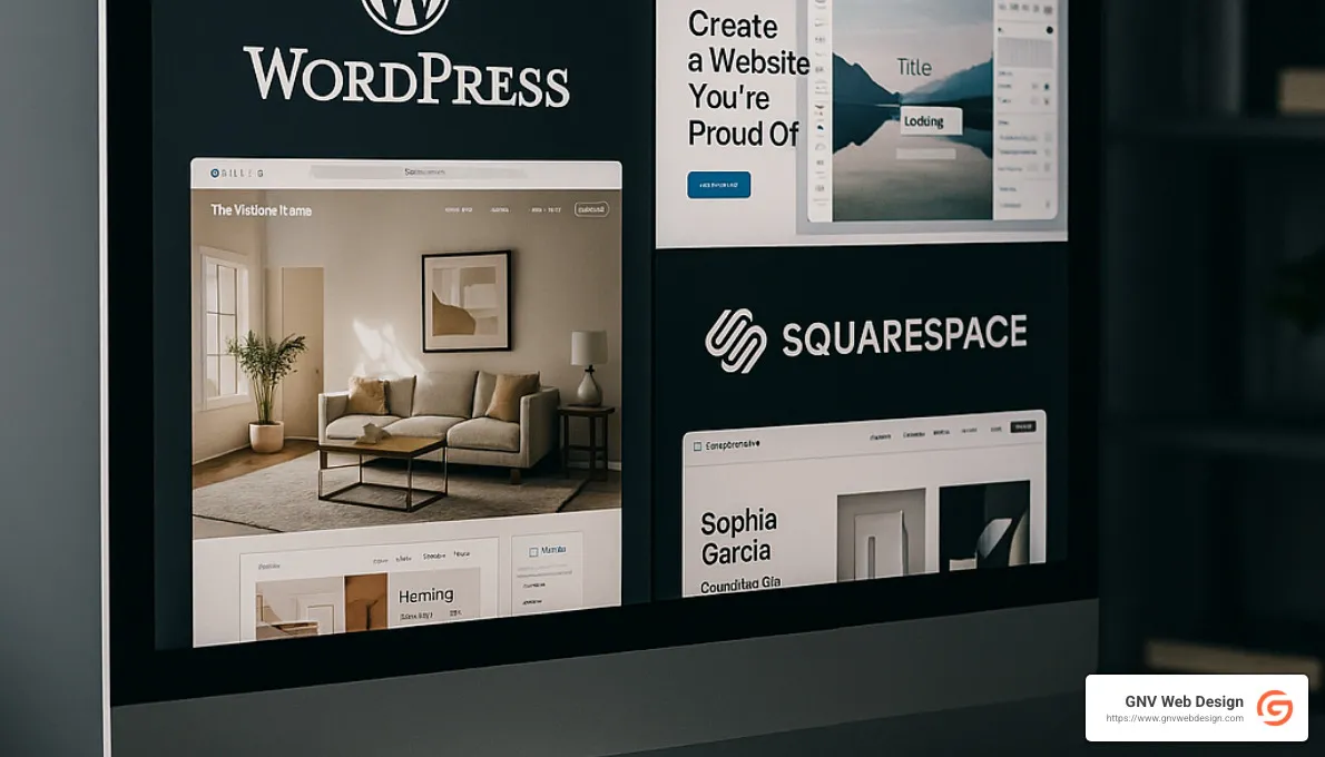 Website builders - business website design