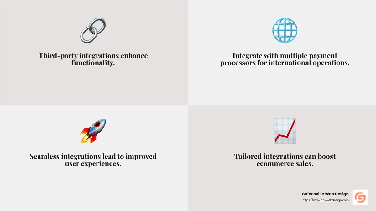 Stat about ecommerce integration benefits - custom ecommerce web development infographic 4_facts_emoji_grey
