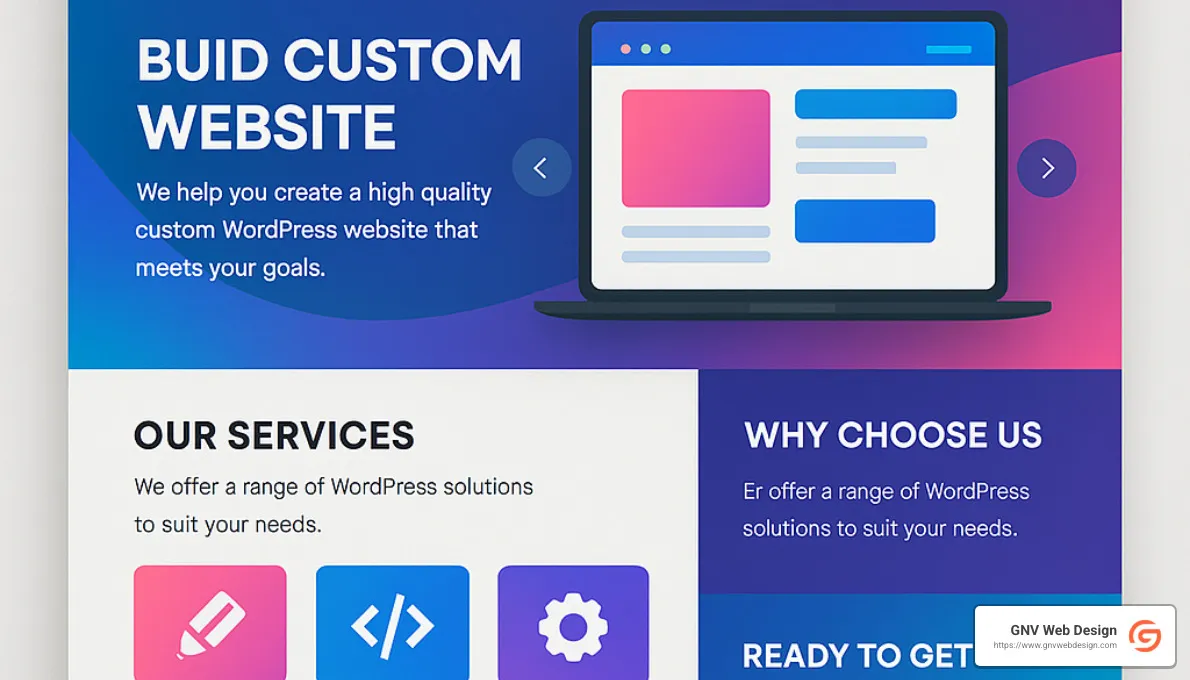 Custom Design vs Templates: A side-by-side comparison showing the flexibility and custom approach of custom designs against the generic and limited nature of templates - custom WordPress design