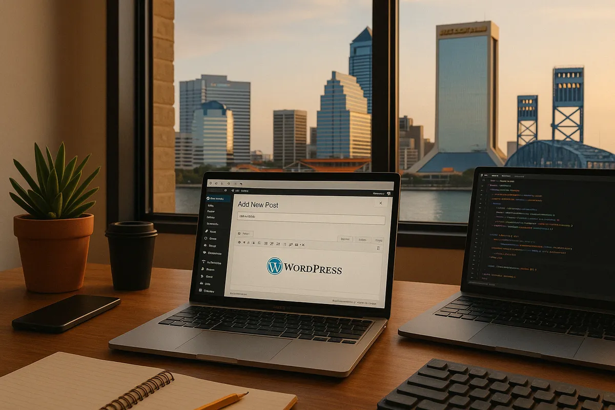 Bold City Design WordPress project example - WordPress development Jacksonville