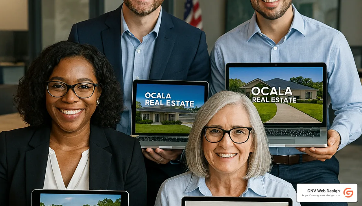 successful ocala business owners with their websites - ocala florida web design