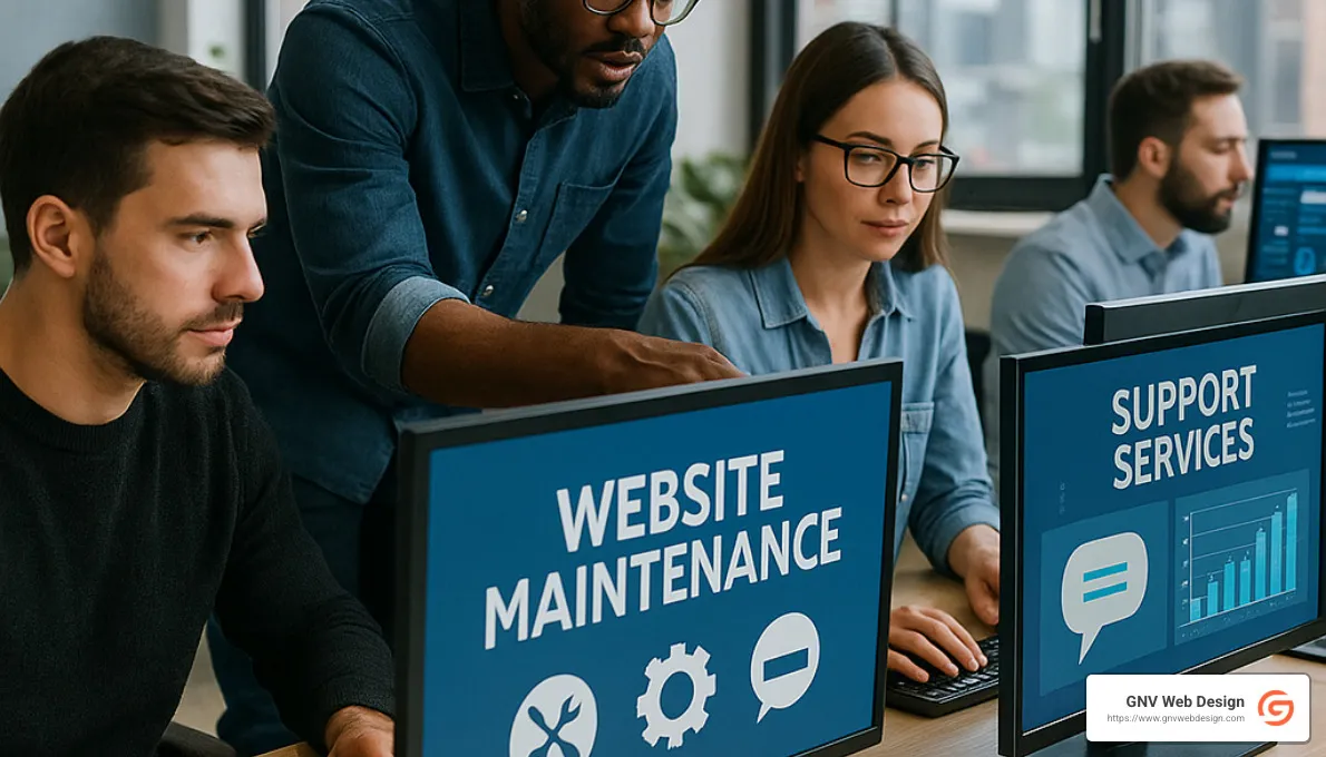 website maintenance and support services - custom web design gainesville fl
