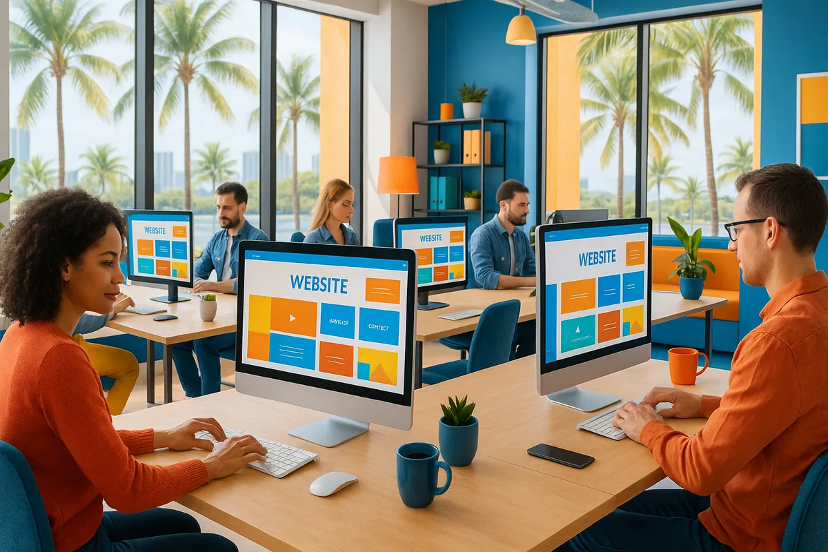 Ajroni Enterprises recent web design projects showcasing diverse styles - web designing company in florida