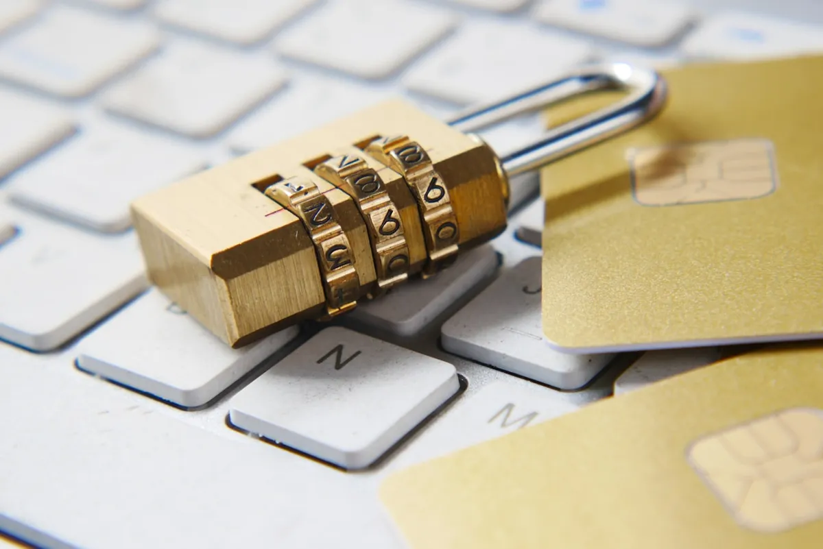 Golden padlock on a keyboard representing WordPress plugin security vulnerabilities and the need for better website protection