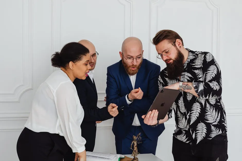 Collaborative client meeting - Tampa web design agency